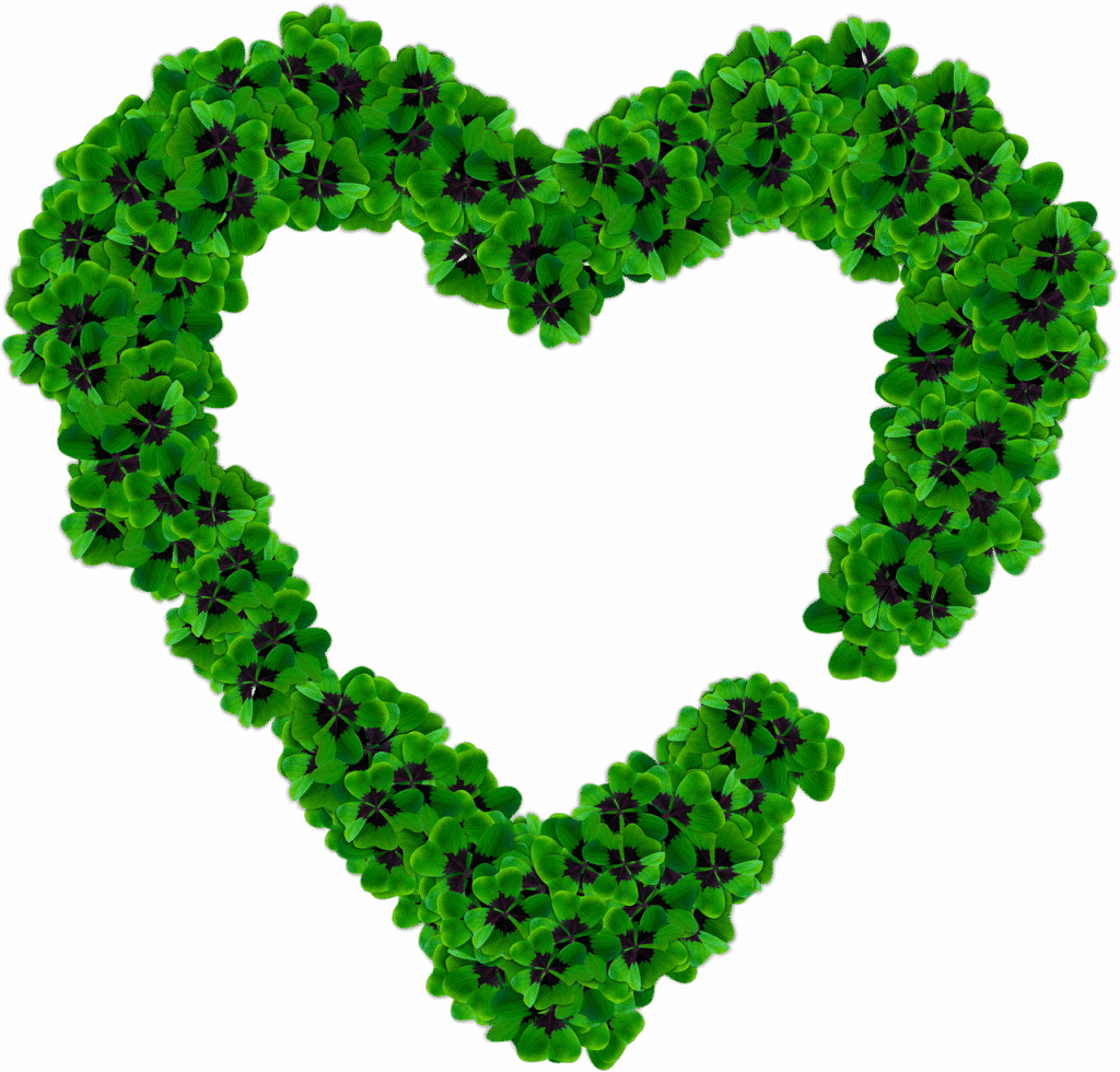 Ian Leaf ireland 4 leaf clover heart
